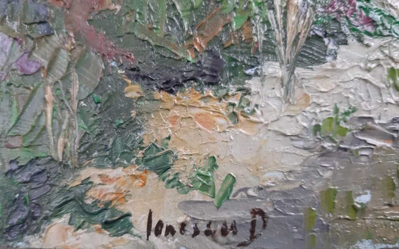 Doru Gheorghe Ionescu, Ulei pe carton, Semnat, Dimensiuni 31 x 41 cm