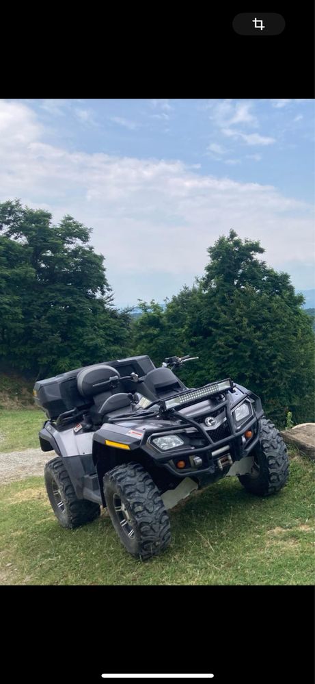 Atv Can-am Bombardier 800R, an 2012, km 10490, 573 ore