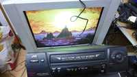 VCR Video Recorder JVC P175EE VHS Filme Caseta + Cabluri