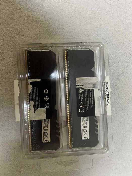 Рам , Kingston FURY Beast Rgb 2x16gb(32gb) 3200mhz