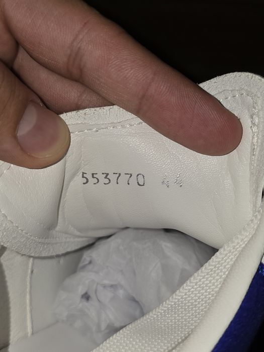 Adidași Alexander McQueen albastru