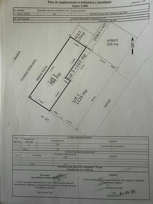 TEREN DOMNESTI/Drumul Targului/Ciutaci