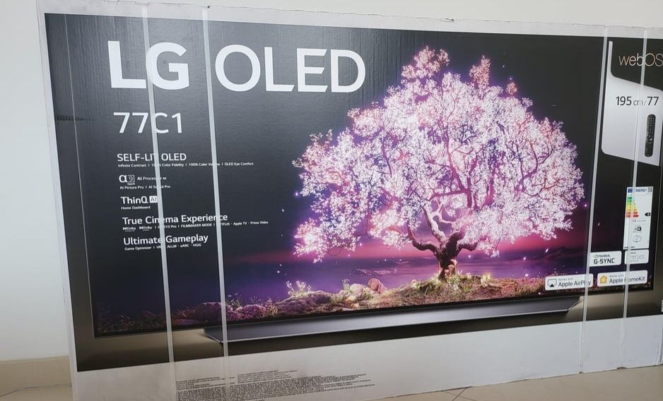 Телевизор OLED LG C1 77" с гаранция