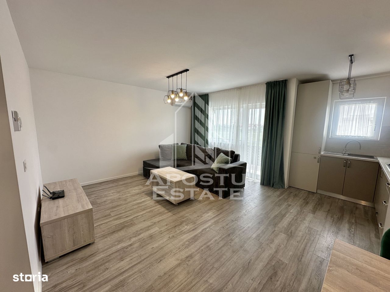 Apartament cu 2 camere la etajul 1, mobilat si utilat in Braytim
