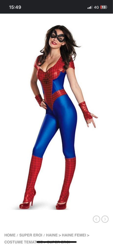 Costum Spider Woman marimea M