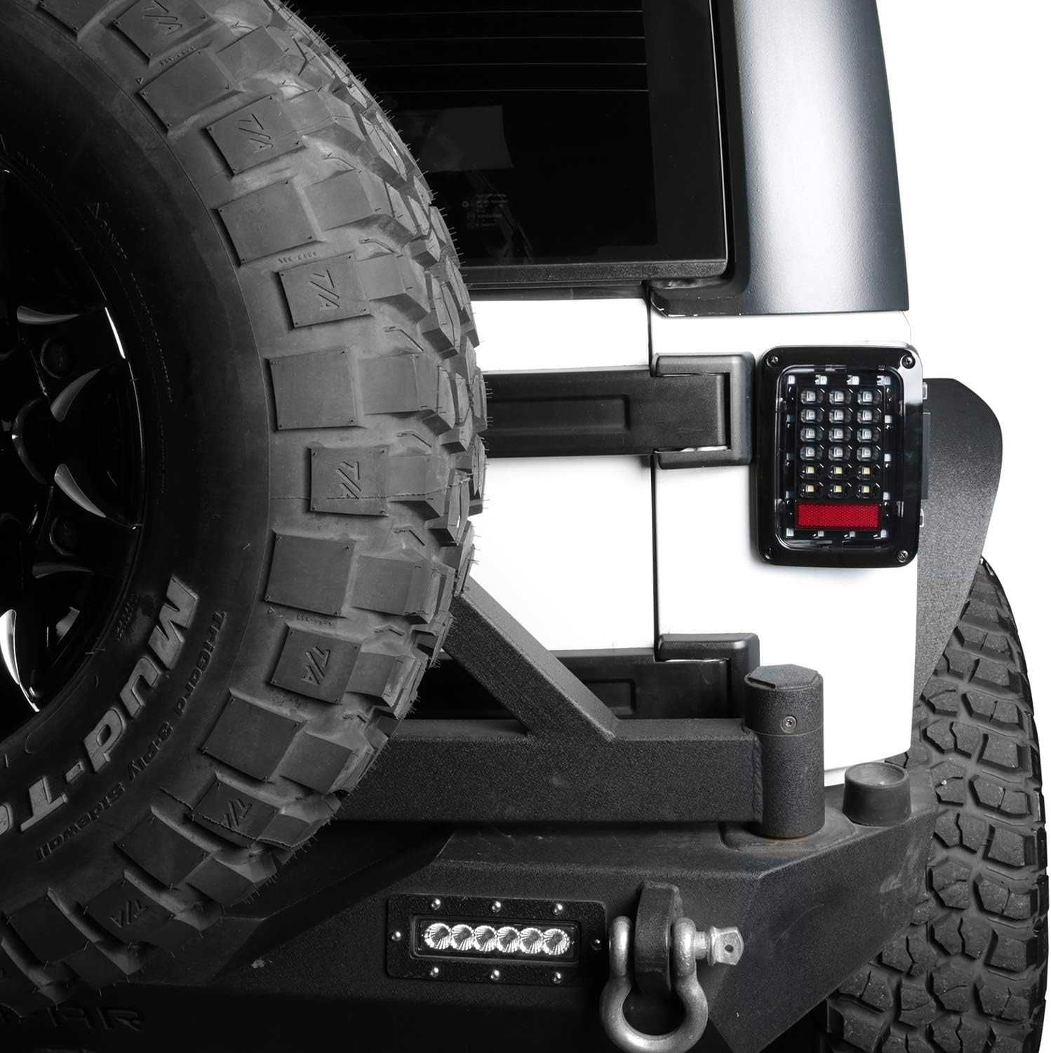 Stopuri spate full led Jeep Wrangler JK 2007-2018