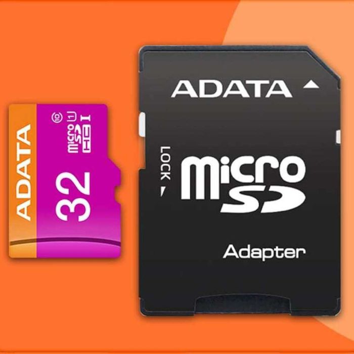 MicroSD карта памет, 32GB, 80MBs