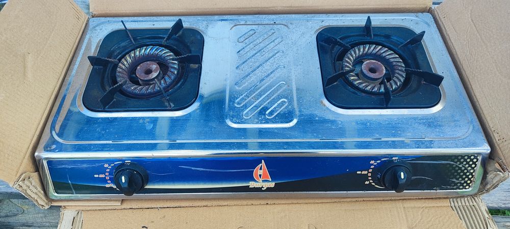 Газов котлон Биргас с два котлона и пиезо запалване