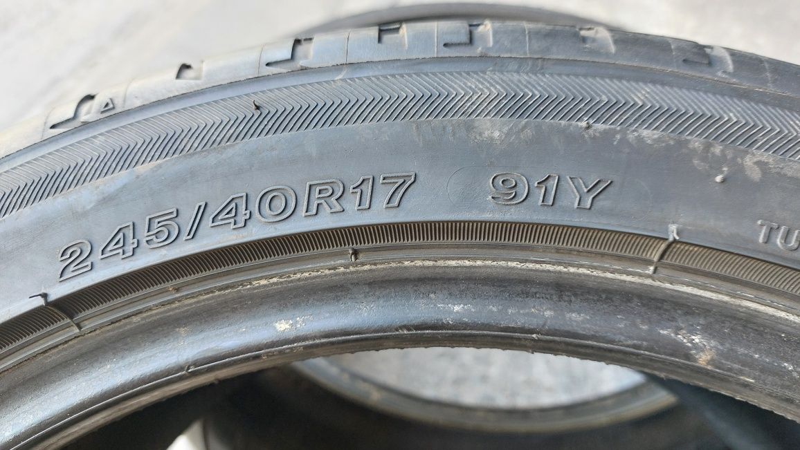Летни гуми 245/40/17 Bridgestone Potenza S001 2 броя