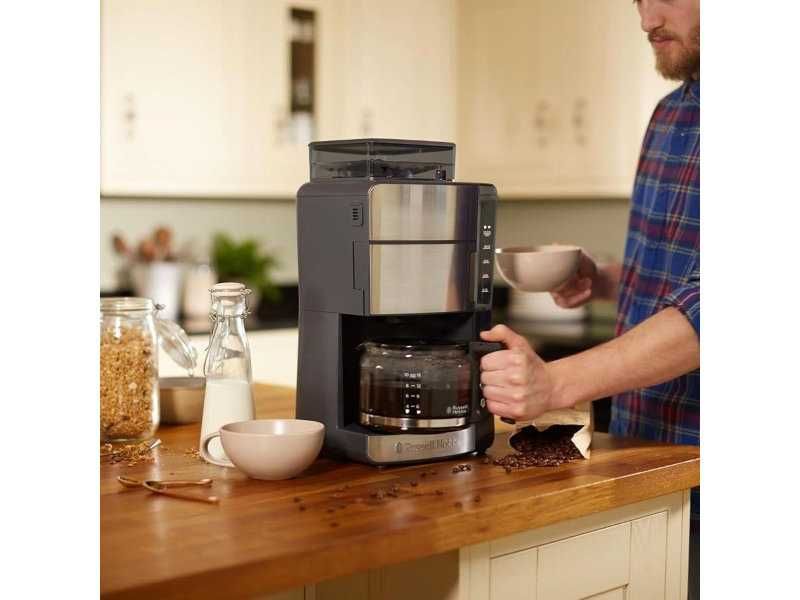 Кафеавтомат за Шварц Кафе Russell Hobbs Grind & Brew,  1.25L