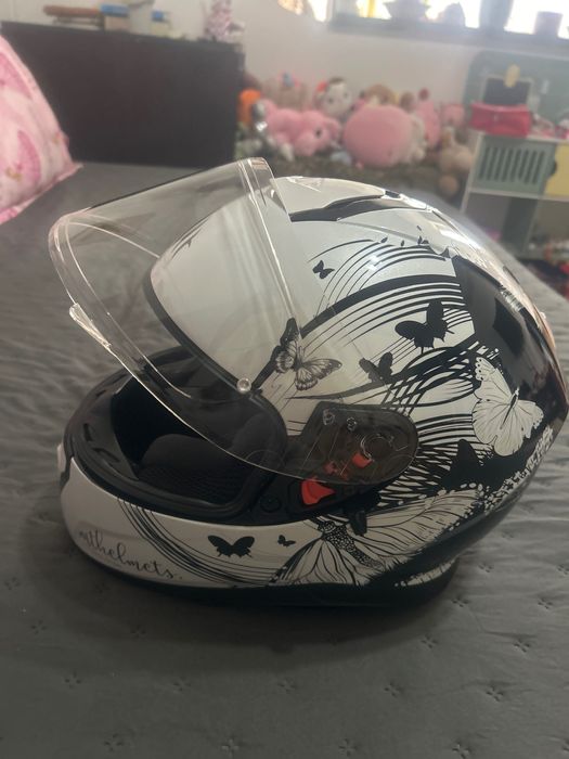 Casca moto fete Mthelmets tunder3. Vlinder