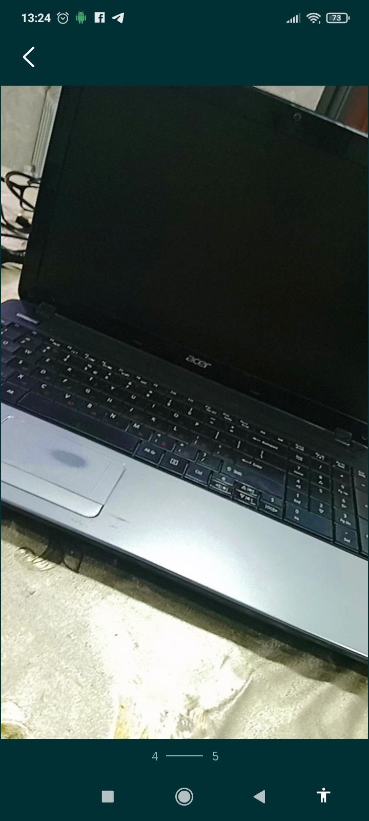 Acer notbuk Windows 10