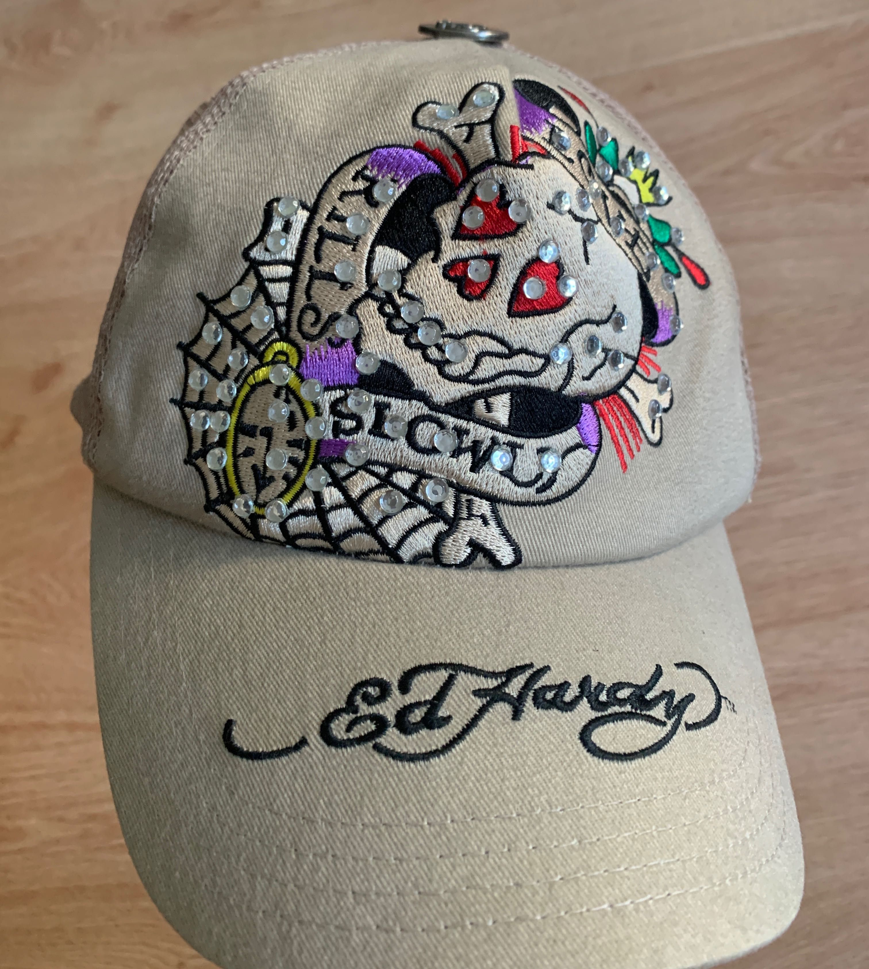 Шапка Ed hardy y2k