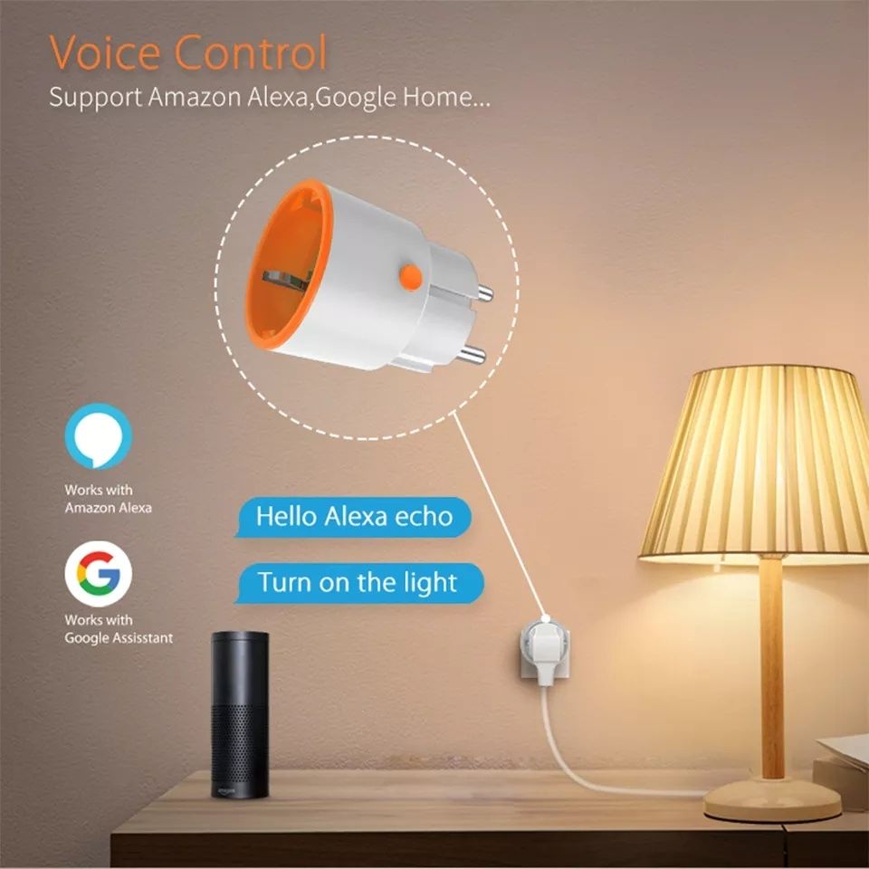 Най-компактния Tuya/Smartlife ZigBee смарт контакт 16А 3680W