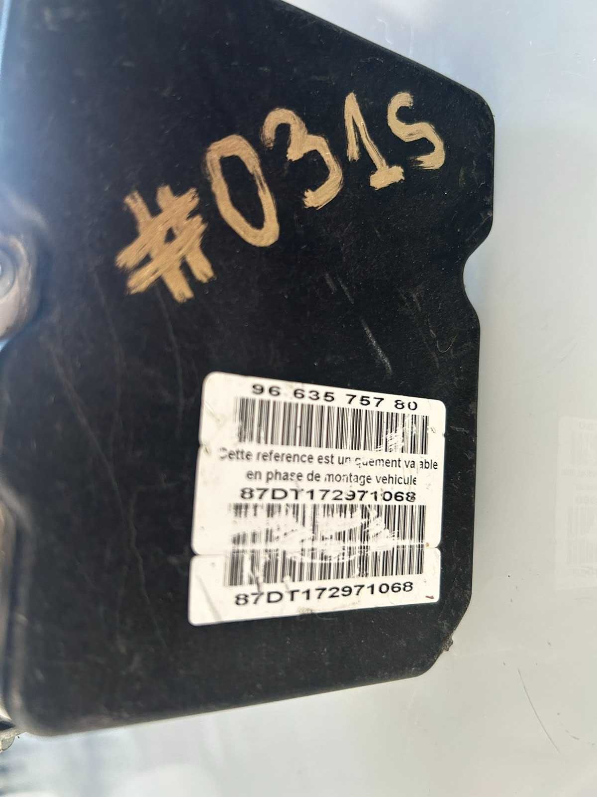 ABS Peugeot 308, Citroen C4 модел 2007-2013 г. #031S