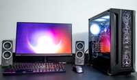 Setup Sistem PC Gaming + Monitor & Periferice