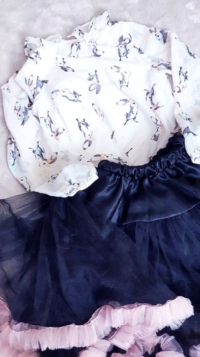 Комплект блуза + пола туту