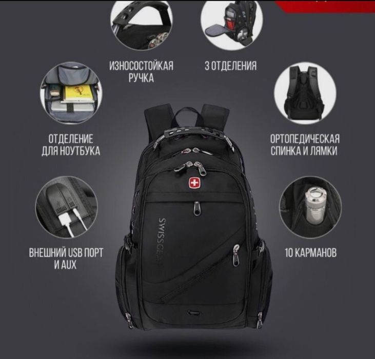 Школьный рюкзак swissgear