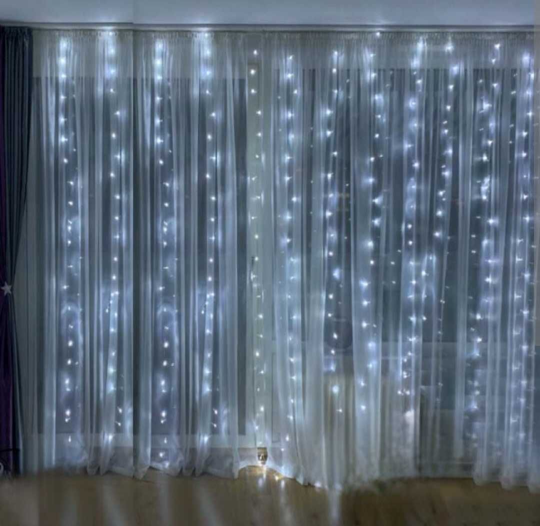 LED Завеса за коледа и парти