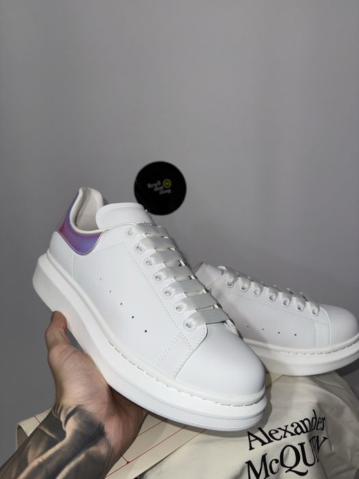 Adidasi alexander mcqueen albi marimea 43 Premium (balenciaga,balmain)