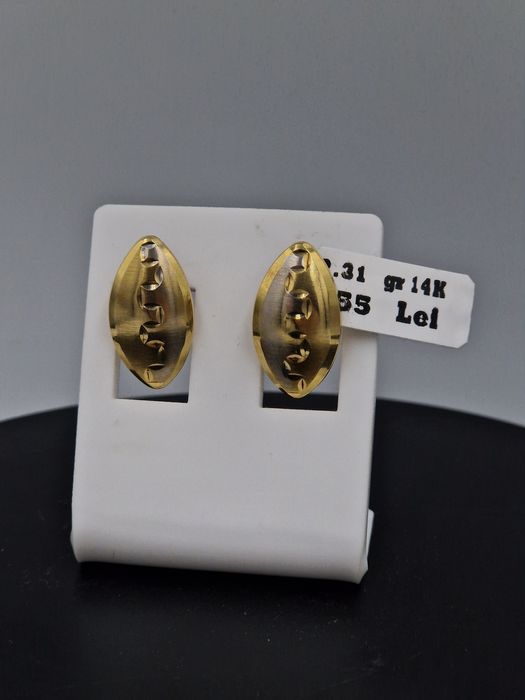 Cercei Aur 14k  Greutate 2.31gr #44722
