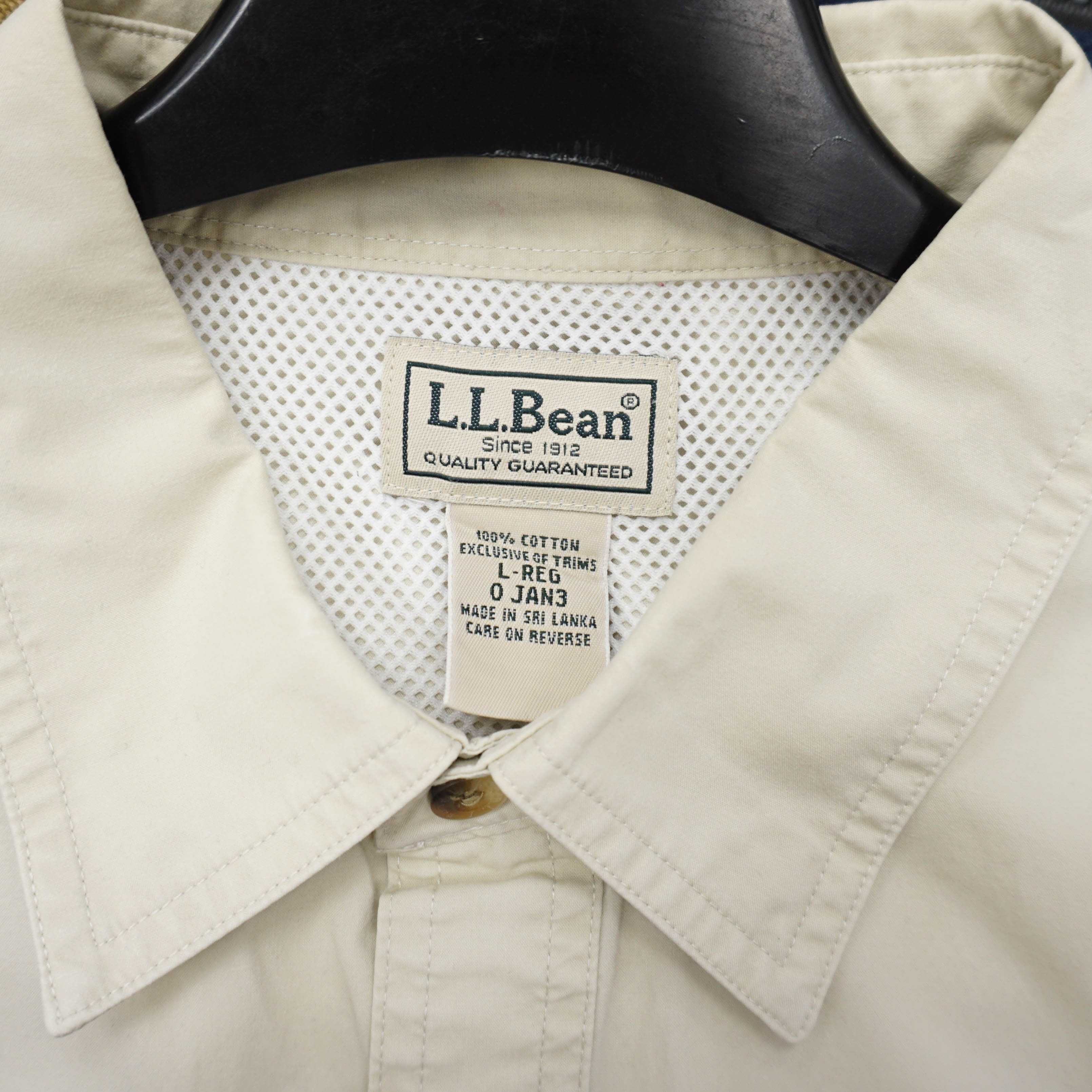 L. L. Bean оригинална мъжка туристическа риза къс ръкав - XL