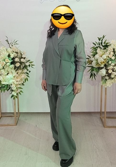 Брючный костюм в корейском стиле