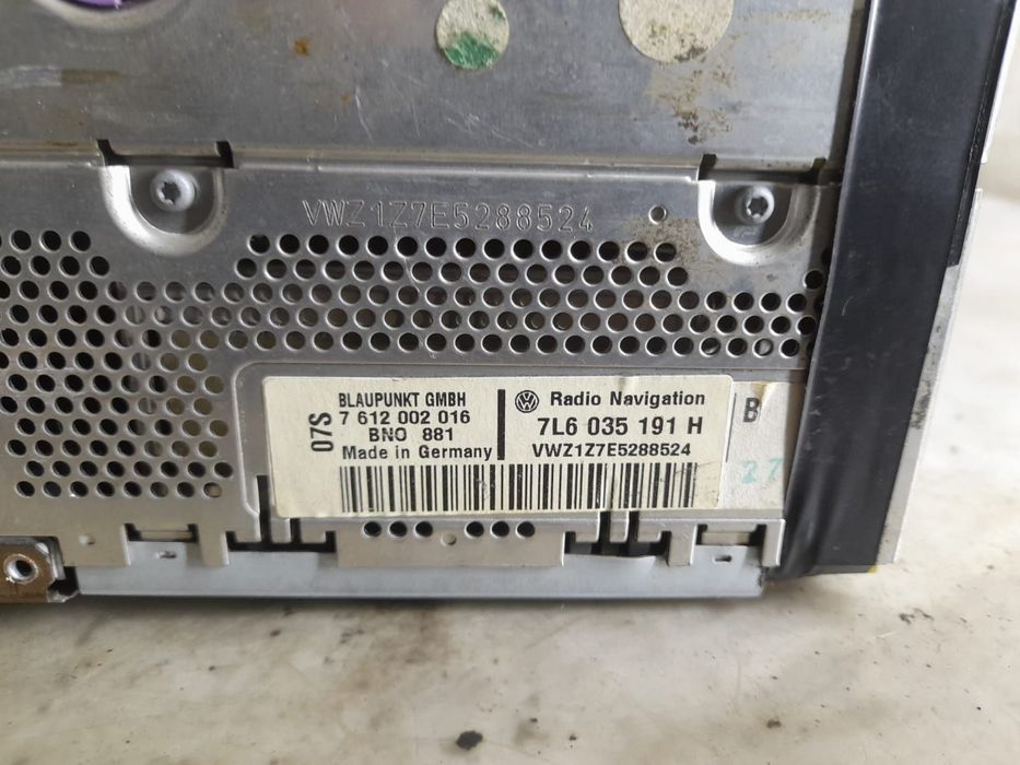 Navigatie 7L6035191H Volkswagen VW Touareg generatia 1 7L [2002 - 200