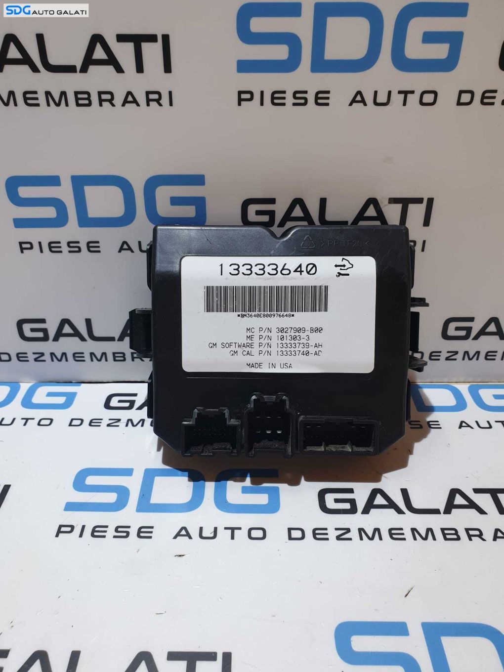 Unitate Modul Calculator Confort Control Inchidere Hayon Haion Portbagaj Opel Insignia A Tourer Break Combi 2008 - 2017 Cod 13333640 [L3507]