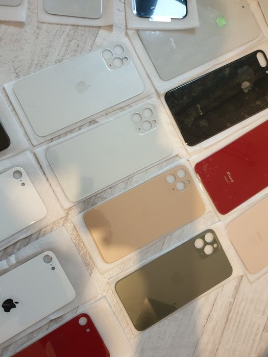 Sticla spate Big Hole  iPhone X, XS, SE 2, 11 Pro, 8 Plus