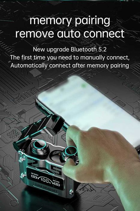 М25 Безжични водоустойчиви гейминг слушалки