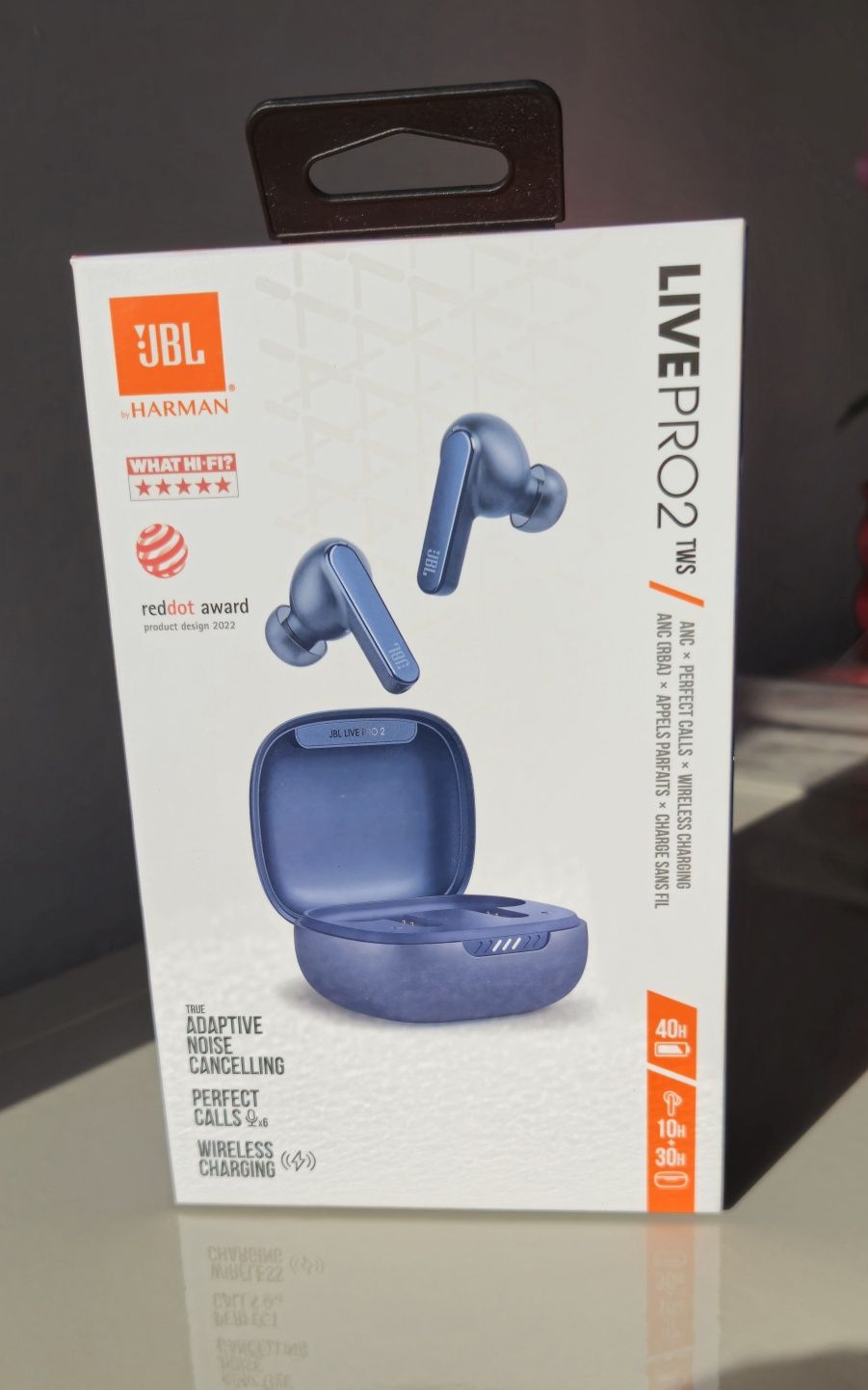 Casti audio in-ear JBL Live Pro 2,True Wireless,6 Microfoane,Originale