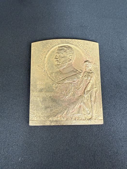Placheta Bronz 1906 rara