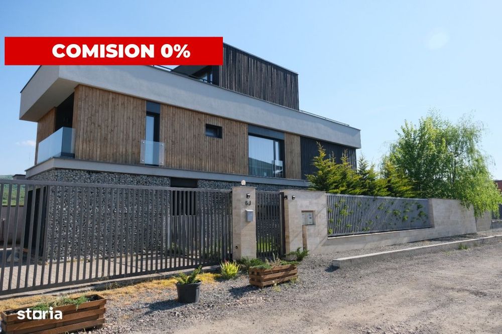 COMISION 0!!! Vila moderna in Borhanci, mobilata + utilata, 500mp tere