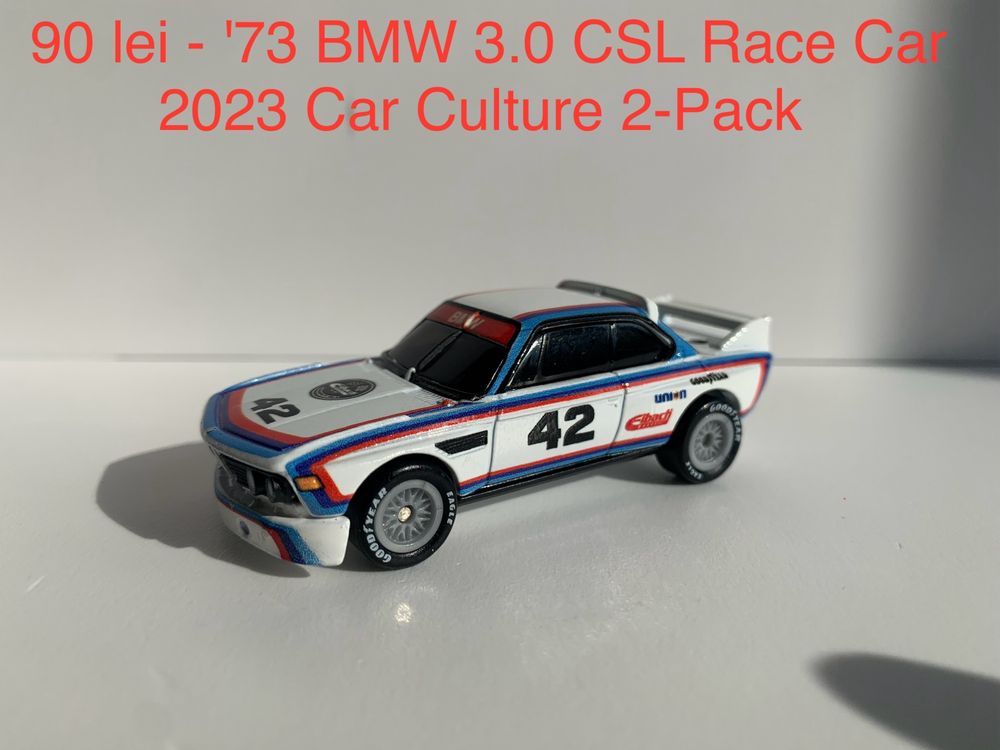 Machete-Masinute Hot Wheels Premium BMW M3, M5, CSL, Mercedes & Subaru