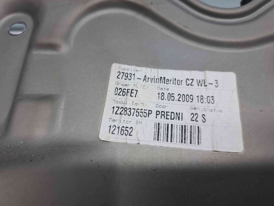 Macara electrica geam stanga fata Skoda Octavia 2 Combi (1Z5) [Fabr 20