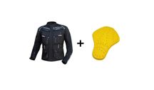 Pachet Geaca moto impermeabila Spark Pacer + Protectie spate CE 2