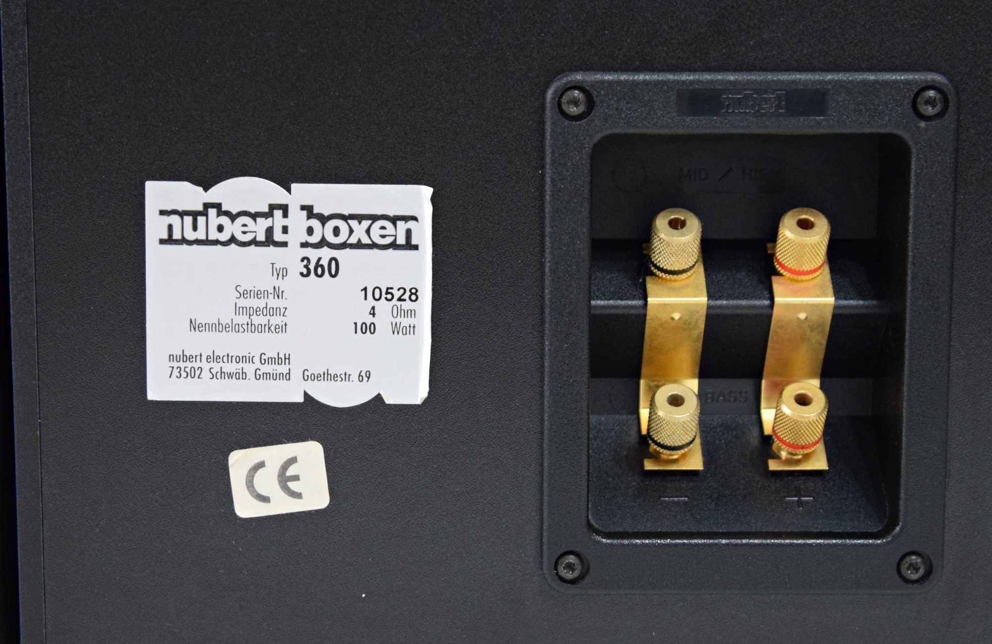 Boxe Nubert Boxen 360, boxe de raft