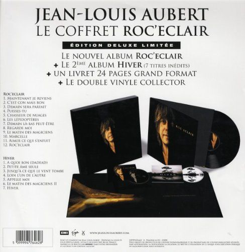 2 xVinyl+2CD Jean-Louis Aubert ‎– Roc'Eclair & Hiver De Luxe edition