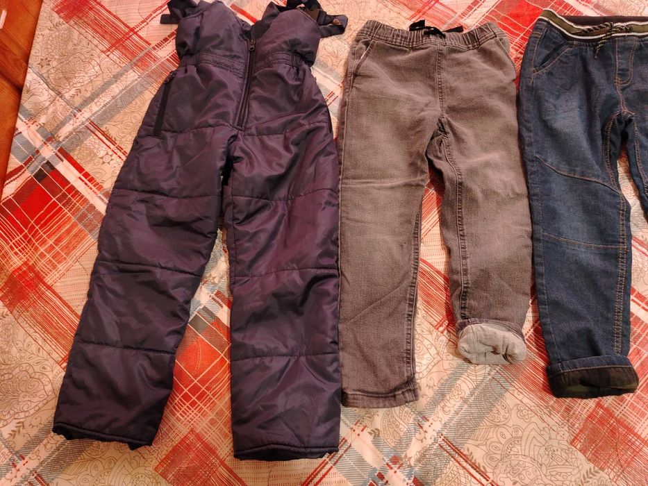 Детски зимни дрехи 122см