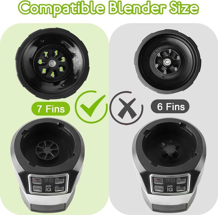 Комплект чаши (шейкъри) и нож за блендери Ninja Auto-iQ