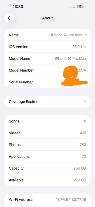 Iphone 14 pro max 89% 256gb IDEAL HOLATDA