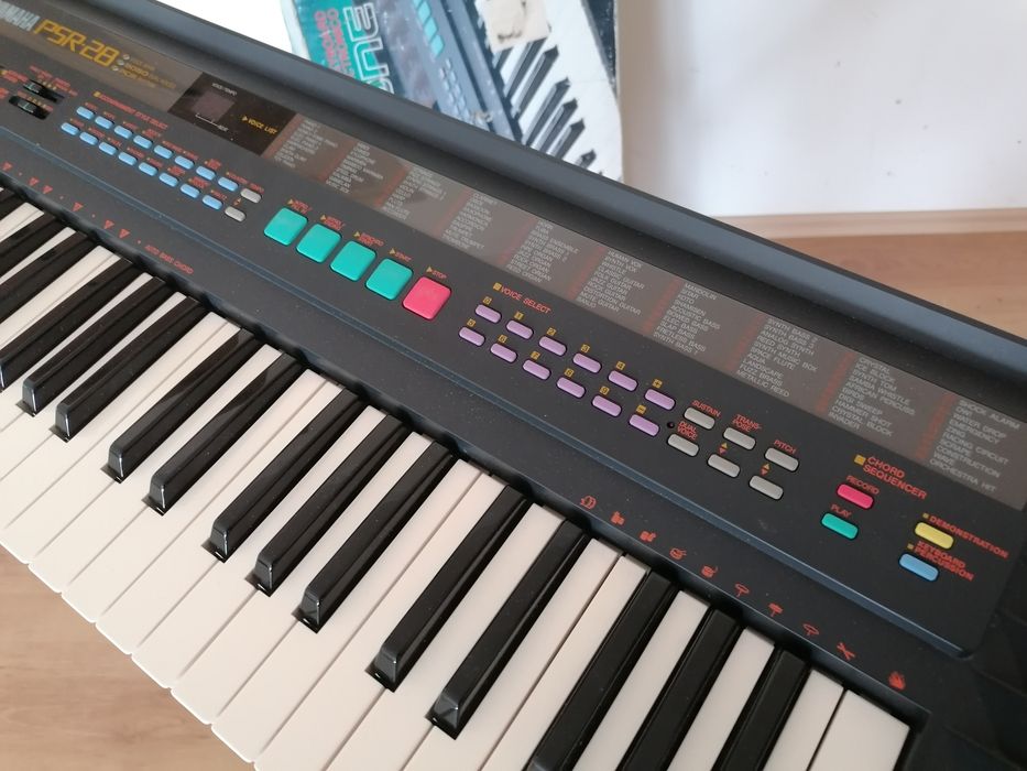Yamaha PSR-28 DASsystem awm memory pian digital orga electronică
