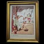 La soif divine” de J. Becachut – Ilustrație satirică franceză vintage