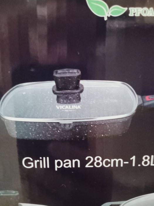 Сковорода гриль 8000 тенге новая