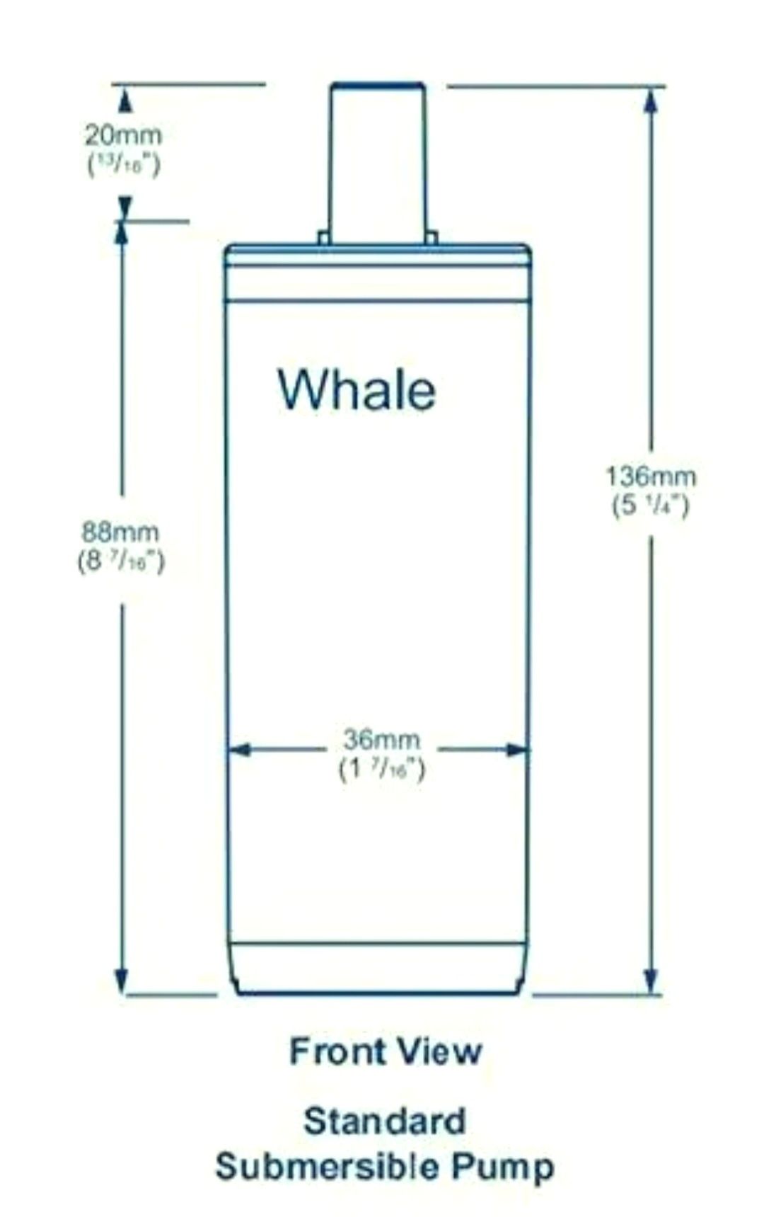 Pompa apa rulota Whale GP1002 10l /min