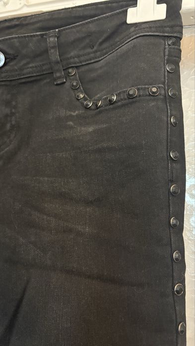 Черни дънки с камъни р-р 29