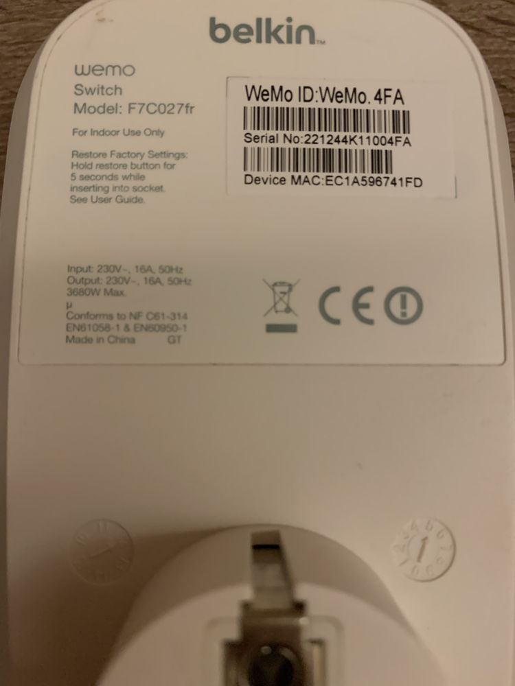 Belkin Meno Switch