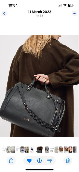 Geanta Tote Liu Jo, noua, negru, a costat 842 ron