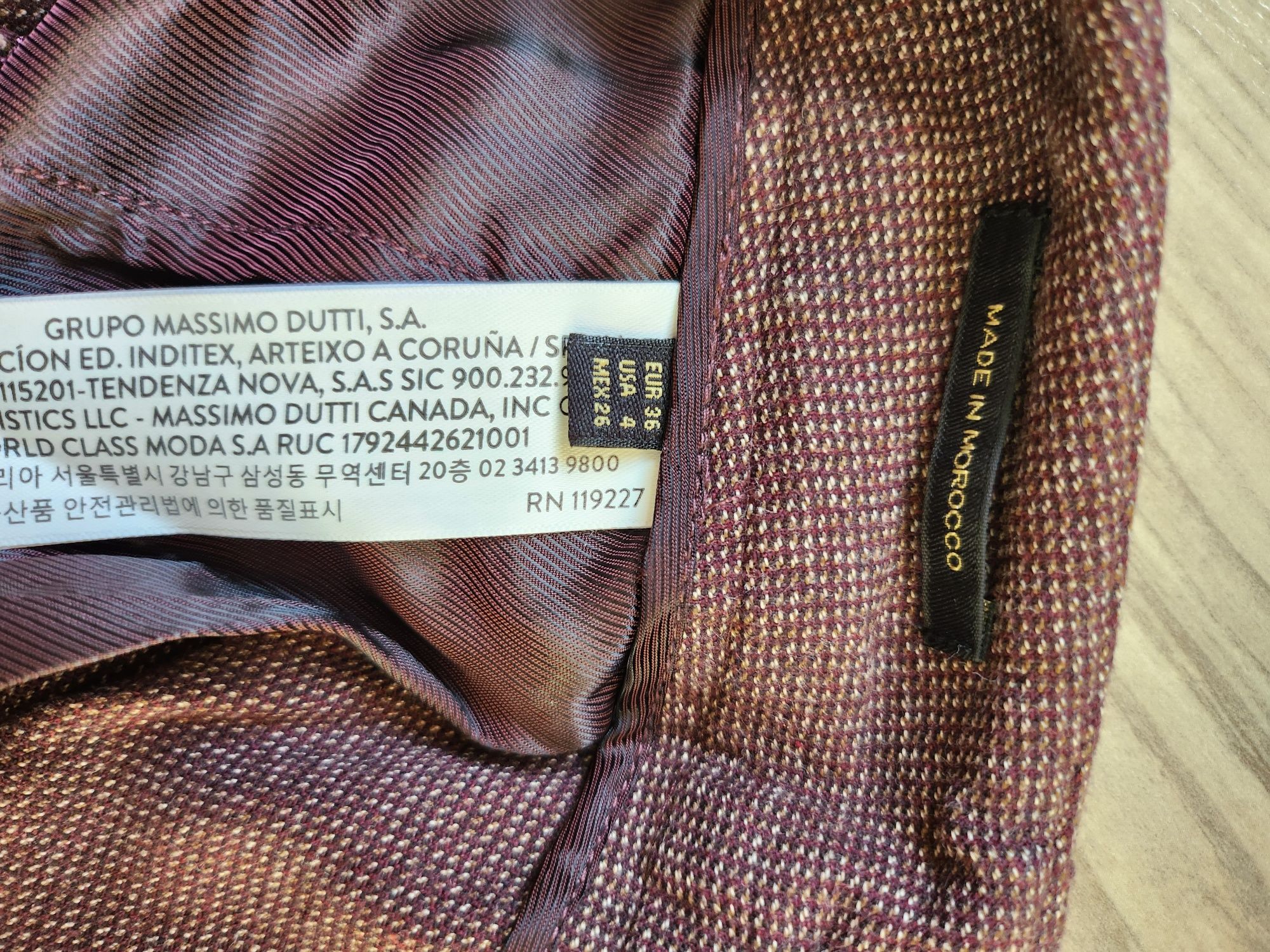 Дамски панталон на марката Massimo Dutti